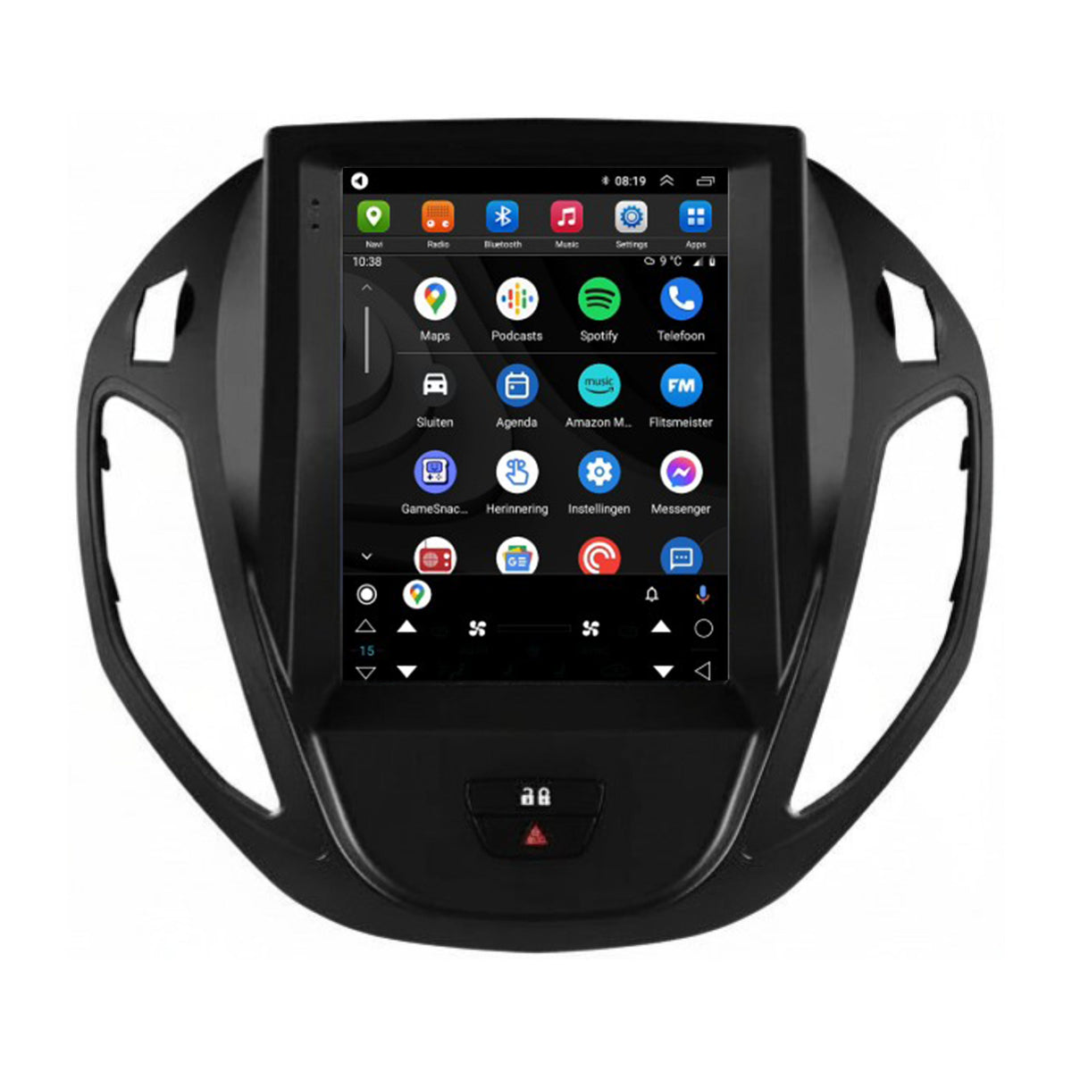 Denago DNG-A438 multimediasysteem voor Ford Tourneo Courier (2012–2023), afbeelding 3