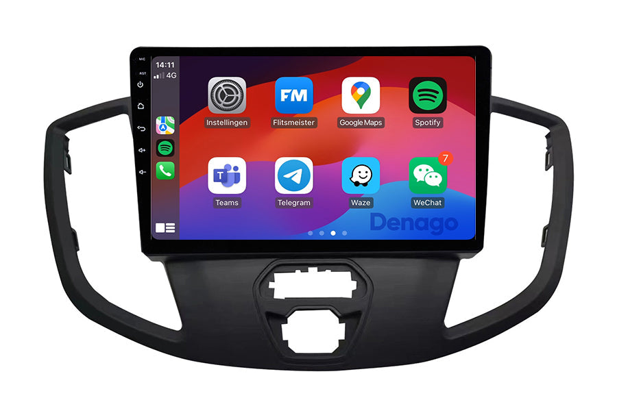 Denago DNG-A62 multimediasysteem voor Ford Transit (2014–2021)