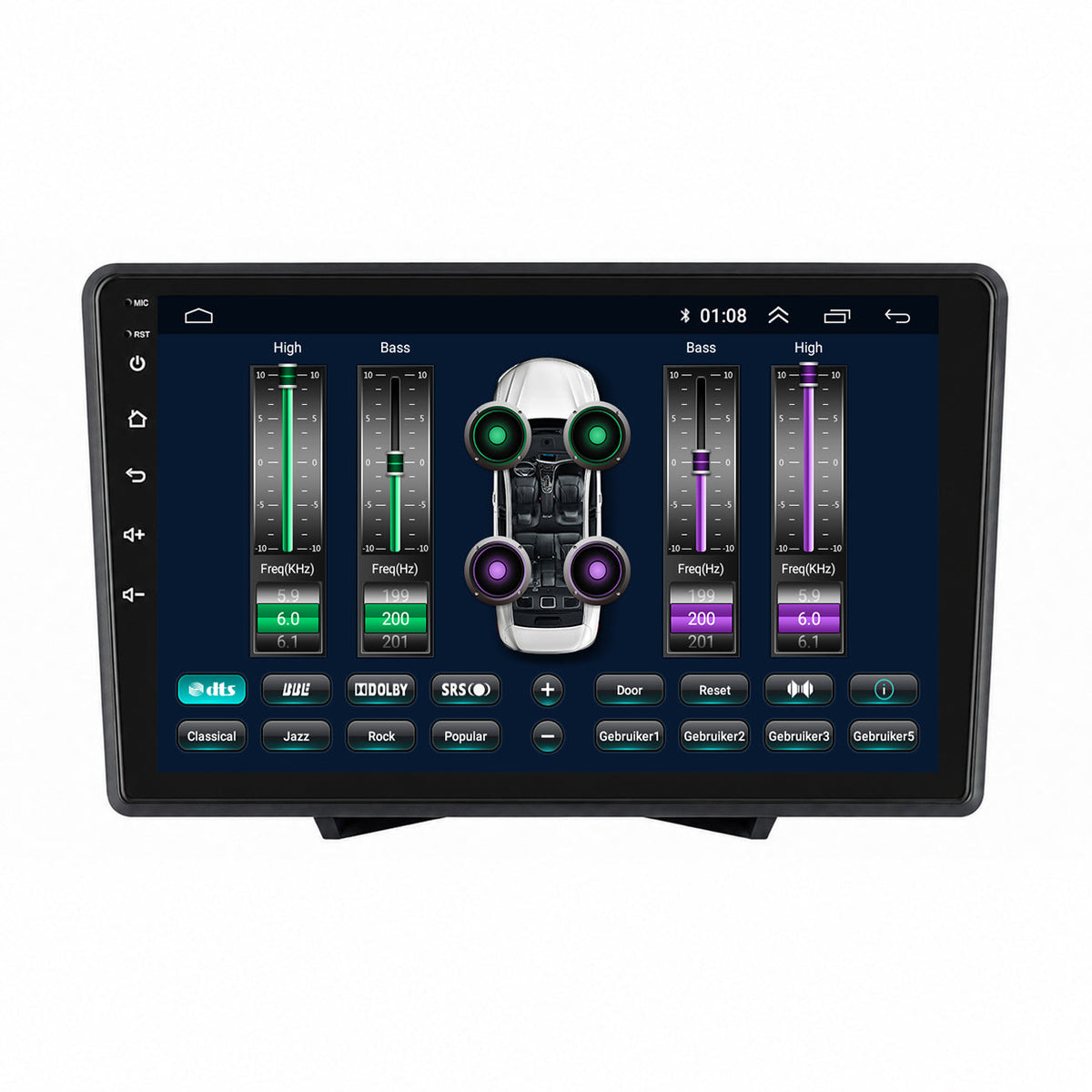 Denago DNG-A441 multimediasysteem voor Ford Ka (2007–2016), afbeelding 7