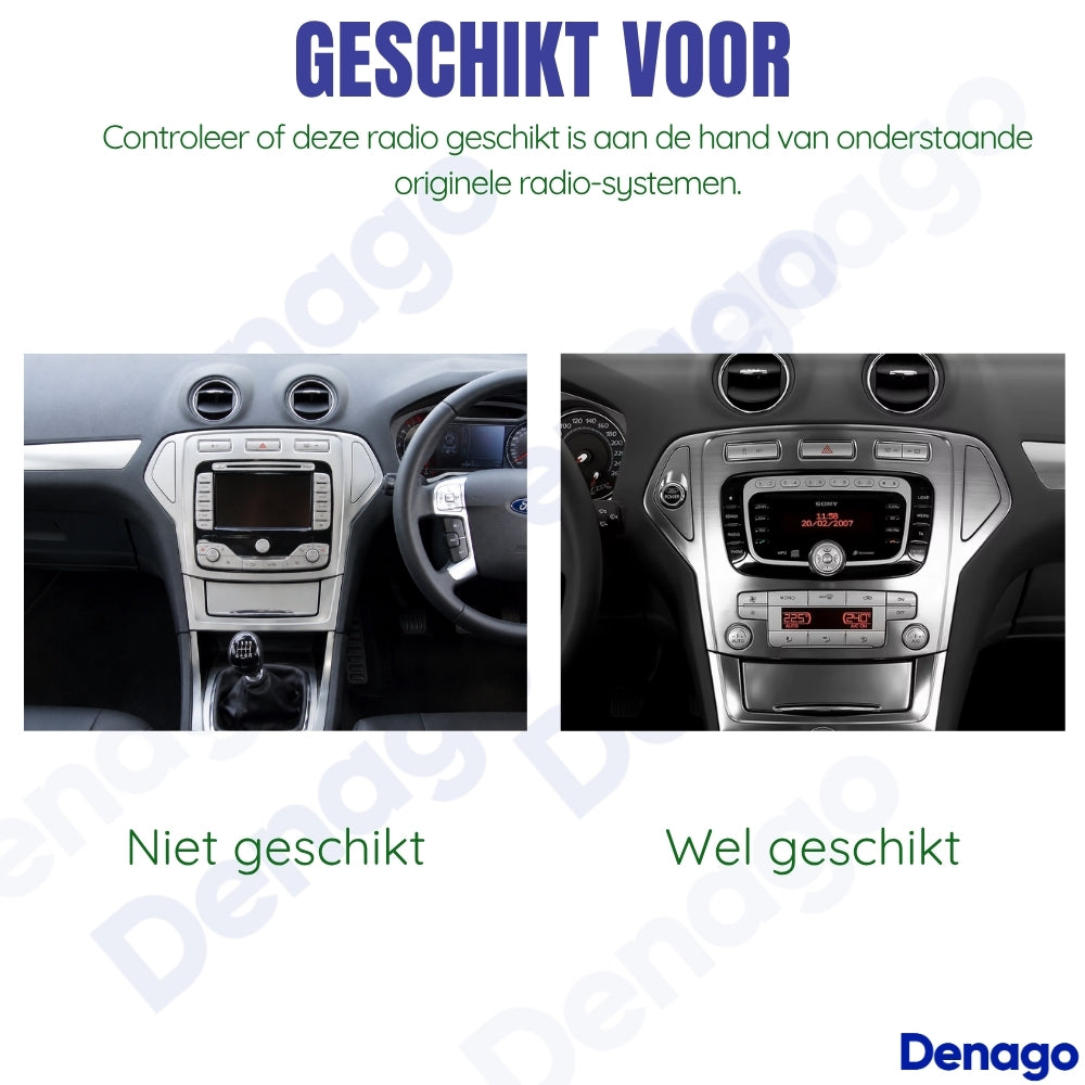 Denago DNG-A478 multimediasysteem voor Ford Mondeo (2007–2014), afbeelding 4