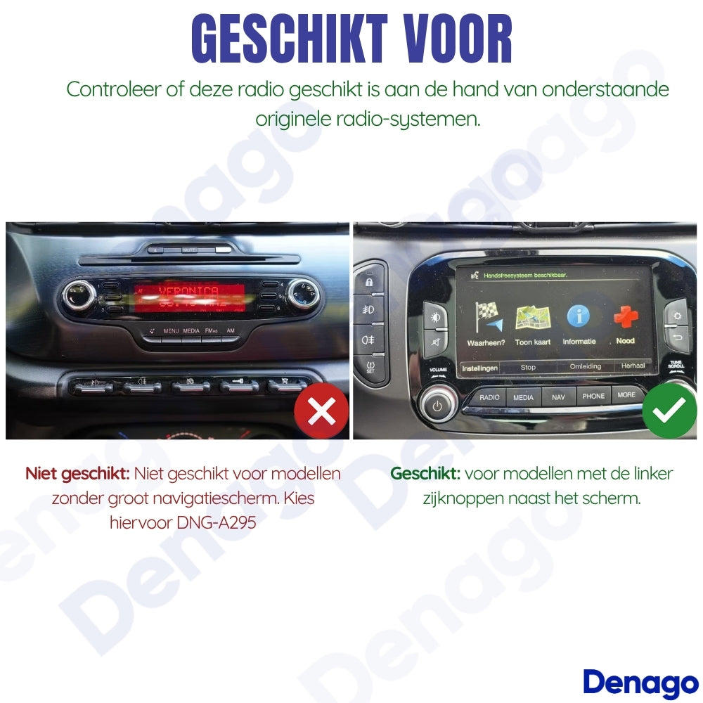 Denago DNG-A499 multimediasysteem voor Alfa Romeo Giulietta (2014–2020), afbeelding 5