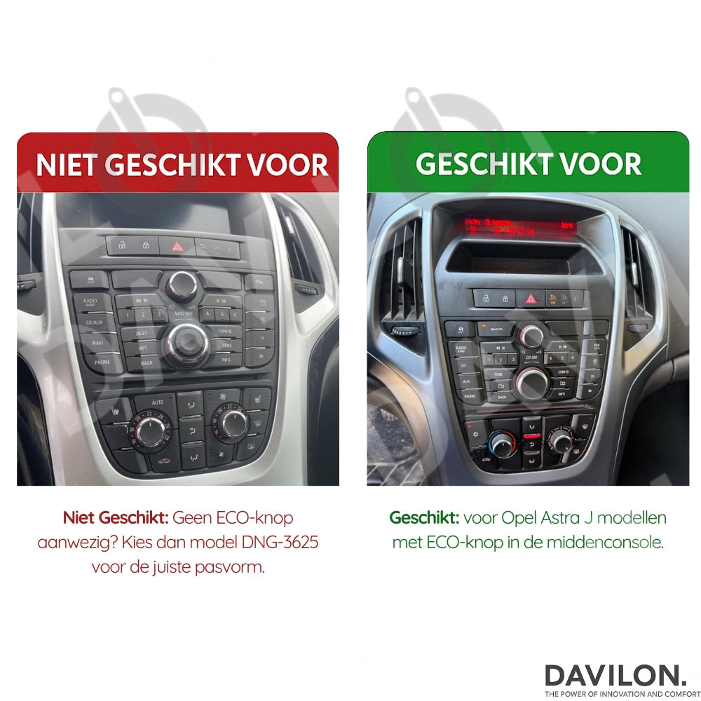Denago DNG-3626 multimediasysteem voor Opel Astra J en Cascada (2013–2017), afbeelding 5