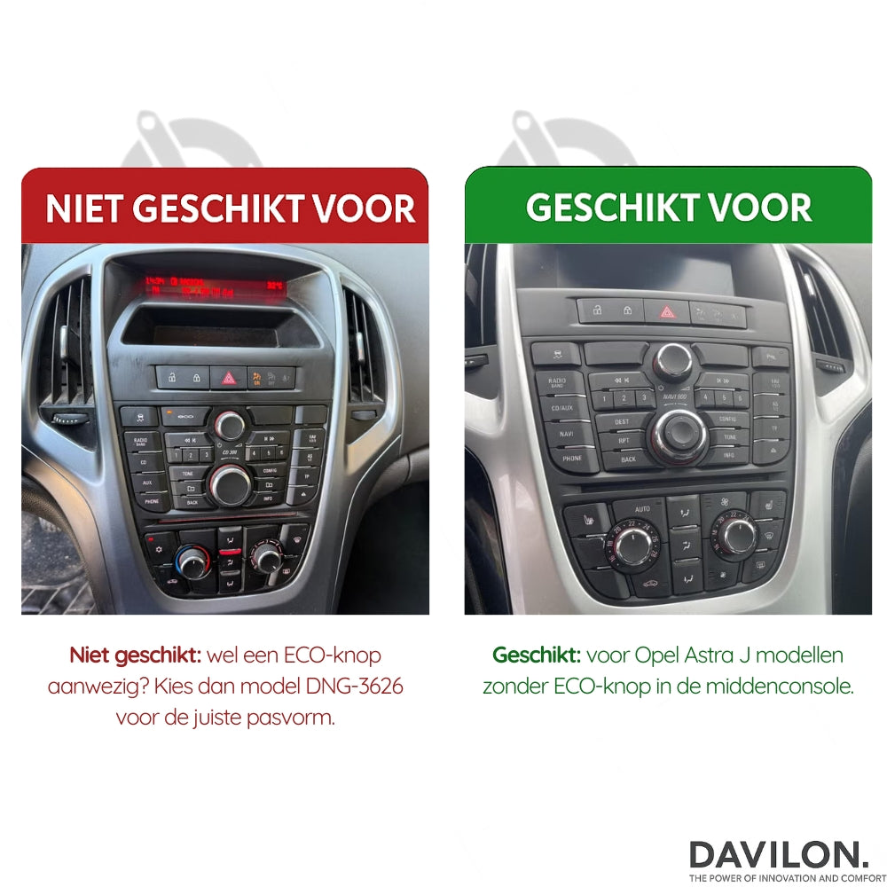 Denago DNG-3625 multimediasysteem voor Opel Astra en Cascada (2009–2019), afbeelding 4