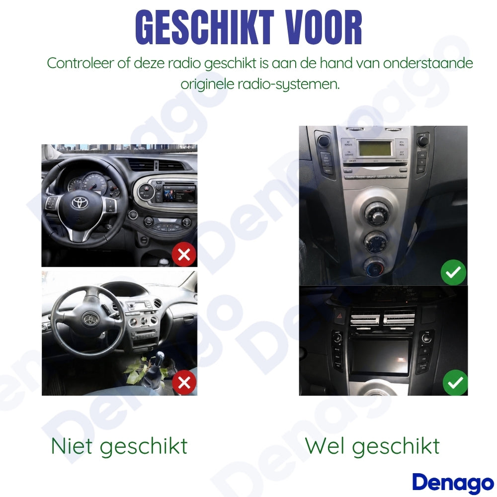 Denago DNG-A406 multimediasysteem voor Toyota Yaris (2005–2012), afbeelding 6