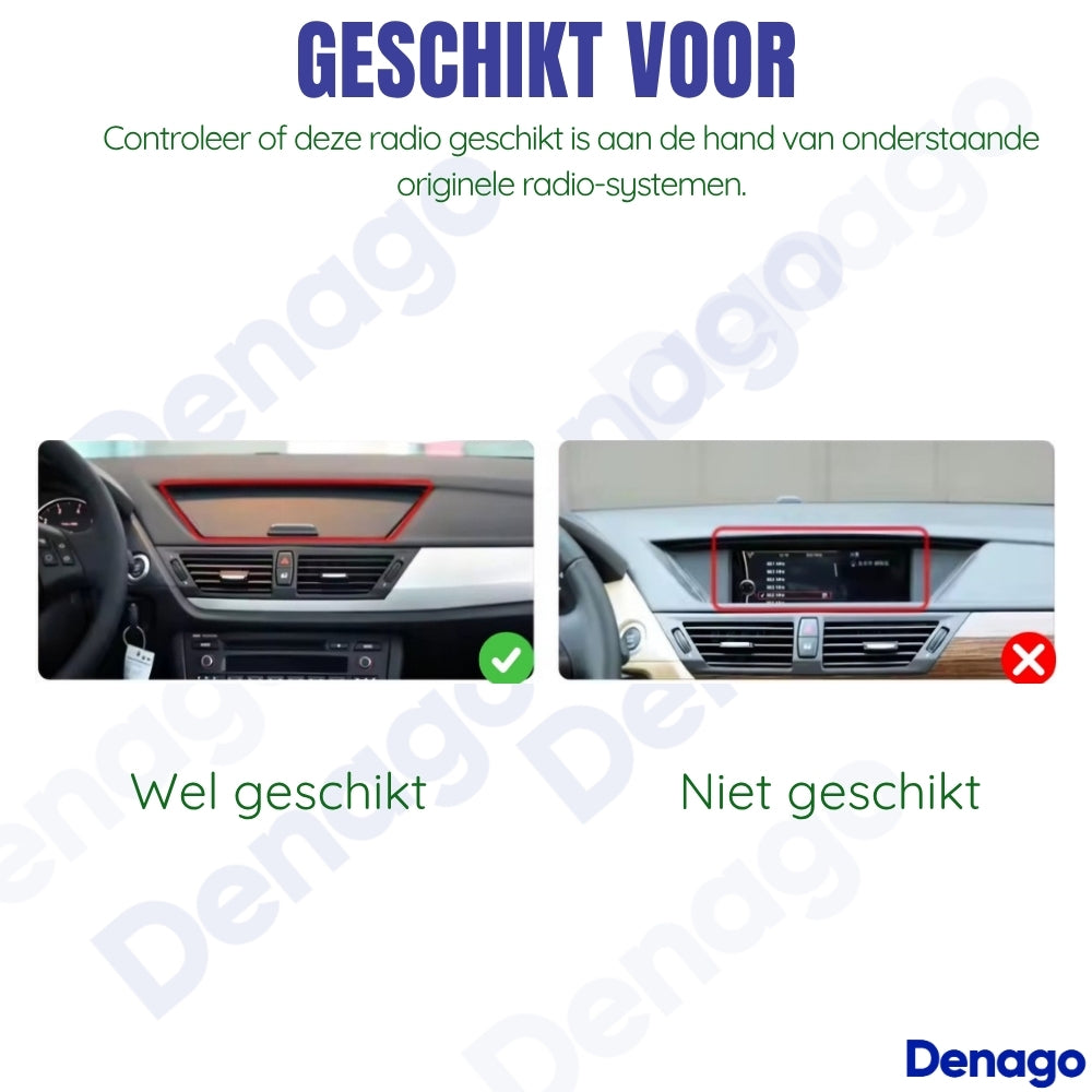 Denago DNG-A195 multimediasysteem voor BMW X1 E84 (2010–2015), afbeelding 6