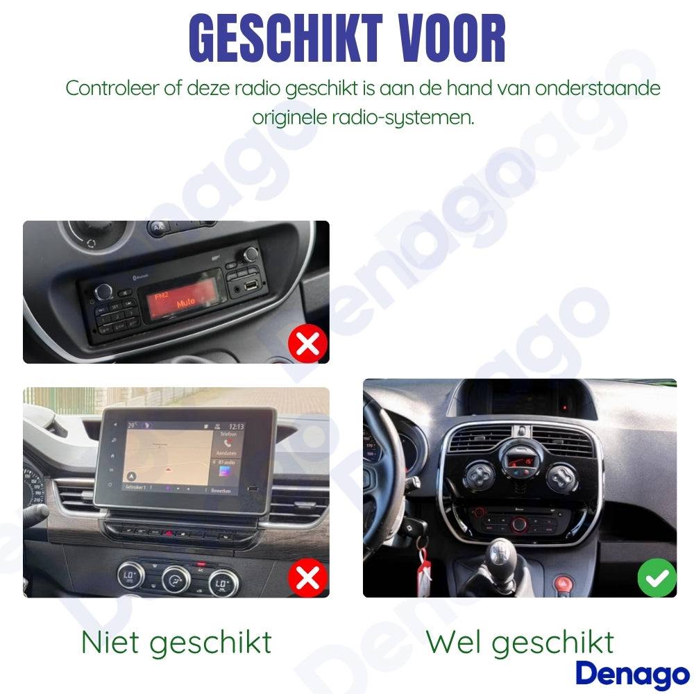 Denago DNG-A390 multimediasysteem voor Renault Kangoo (2015–2018), afbeelding 6
