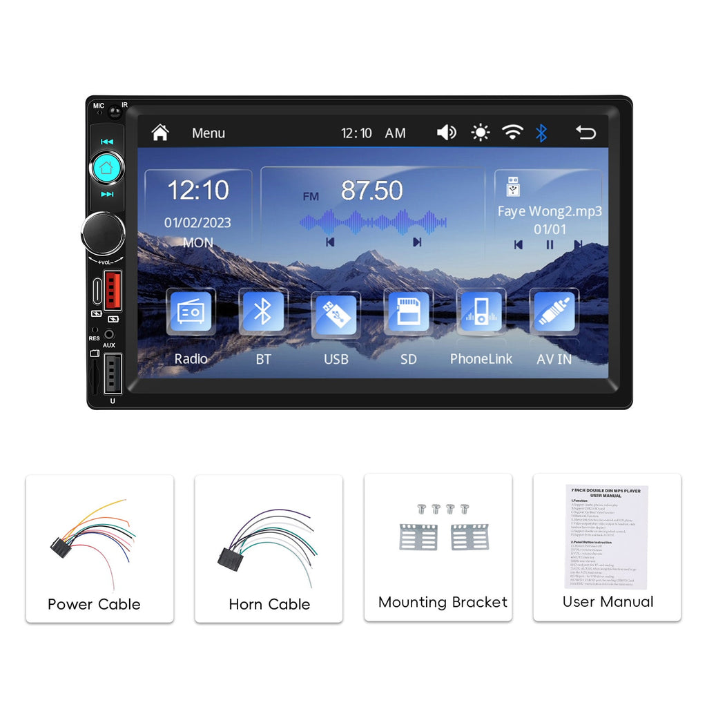 Denago DNG-CP64 universele 2-DIN autoradio, afbeelding 6