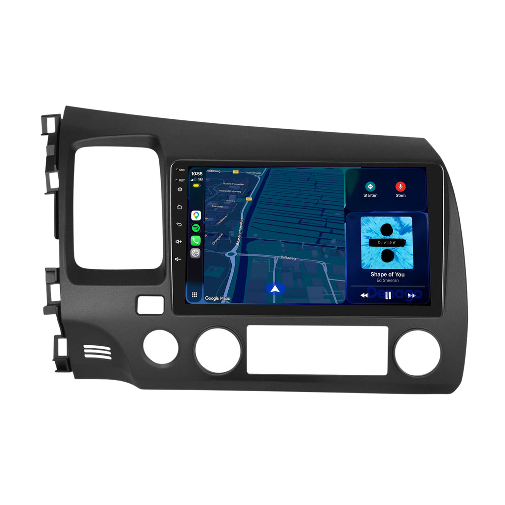 Denago DNG-0759 multimediasysteem voor Honda Civic (2007–2011), afbeelding 2