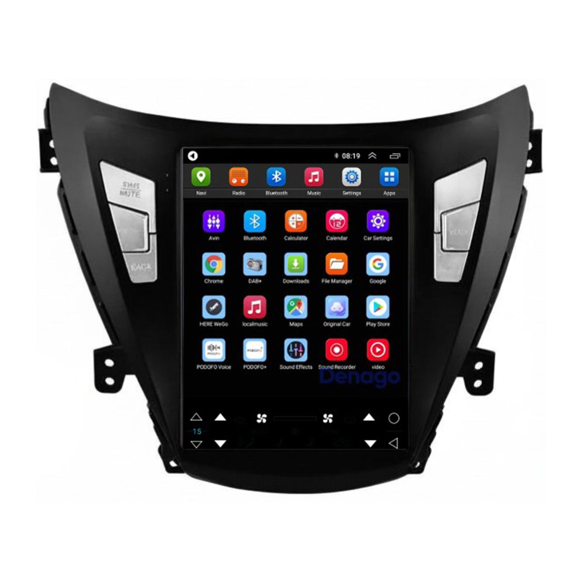 Denago DNG-A510 multimediasysteem voor Hyundai Elantra (2011–2013), afbeelding 5