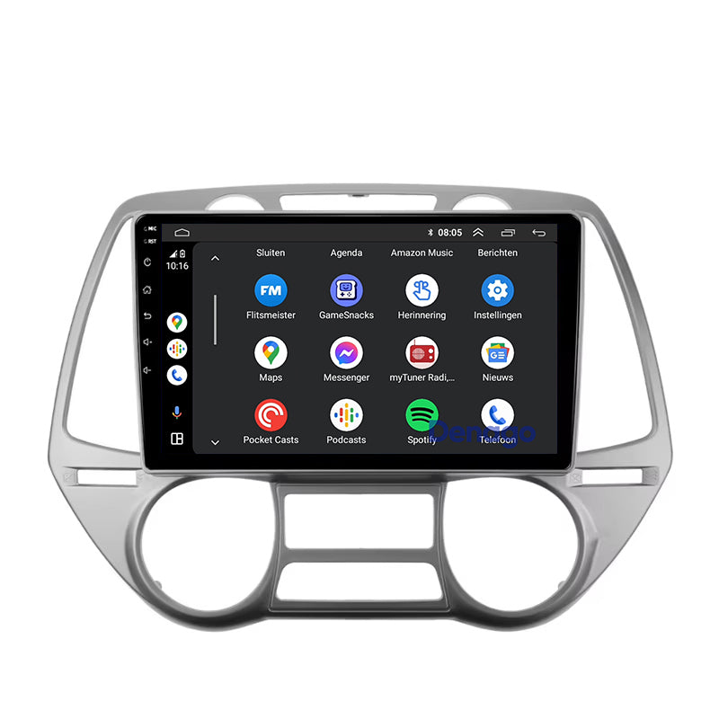 Denago DNG-A336 multimediasysteem voor Hyundai i20 (2008–2014), afbeelding 4