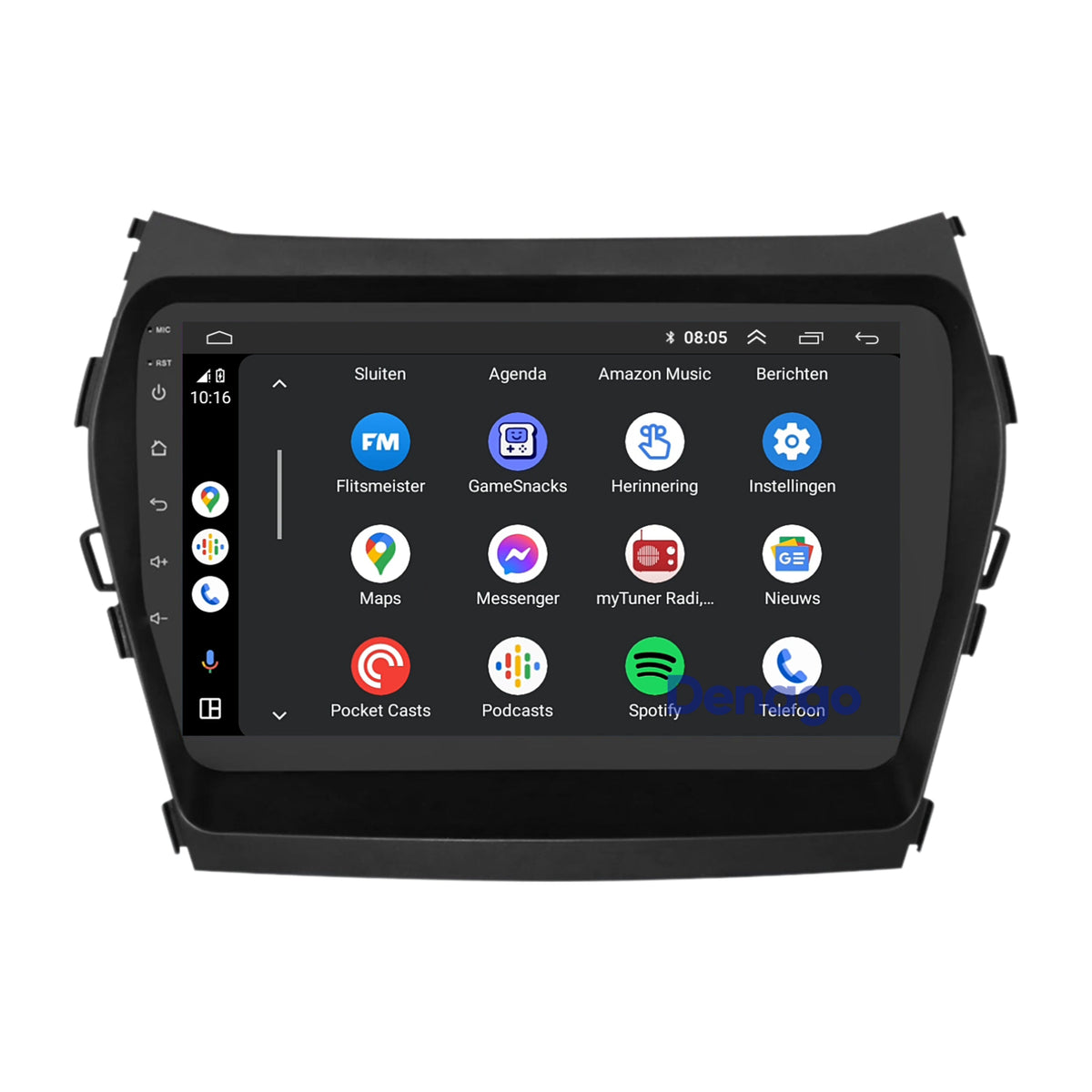 Denago DNG-A466 multimediasysteem voor Hyundai Santa Fe (2012–2018), afbeelding 3