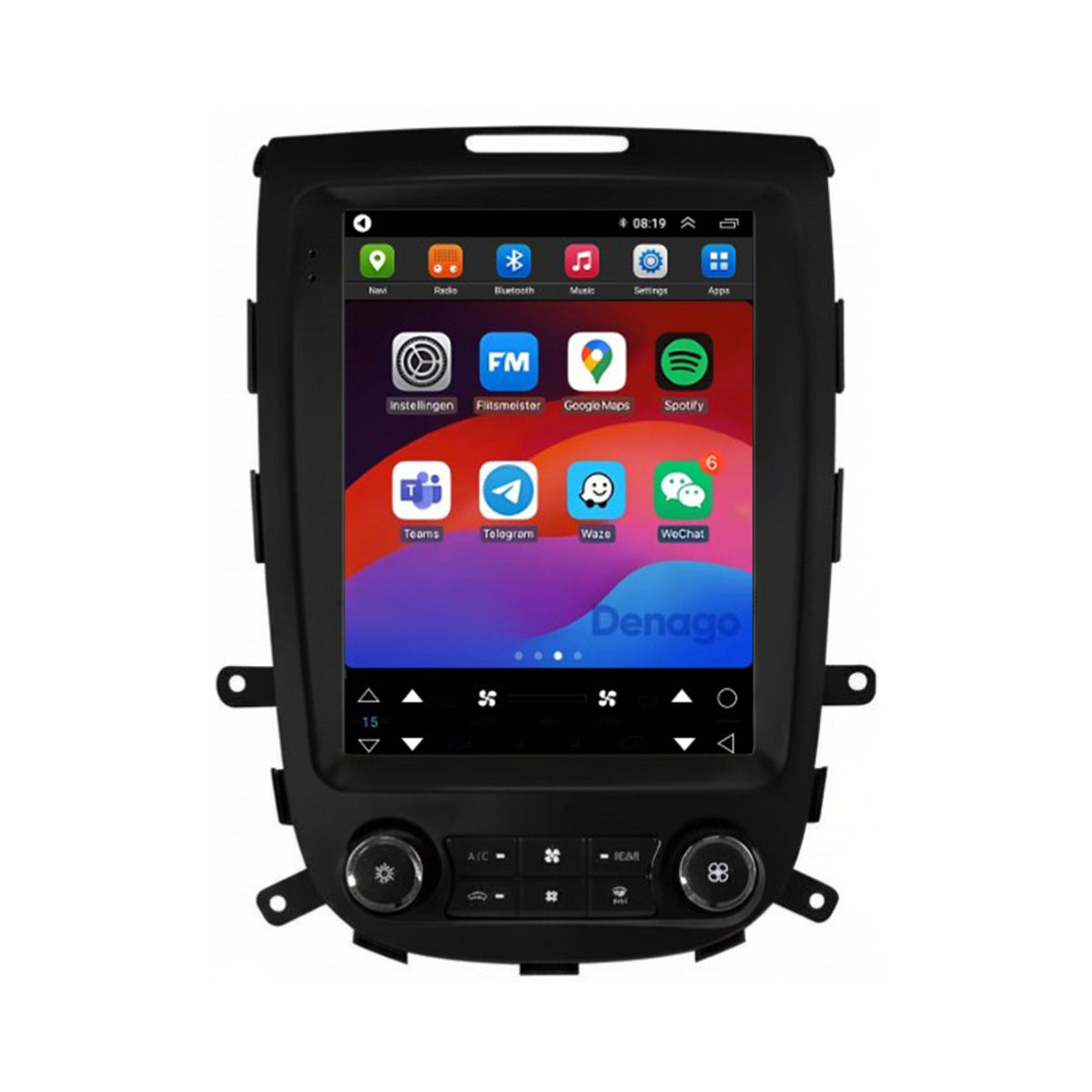 Denago DNG-A439 multimediasysteem voor Hyundai Santa Fe 2 (2006–2012)