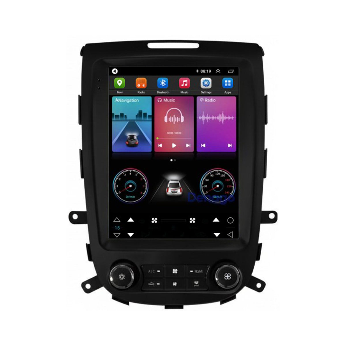 Denago DNG-A439 multimediasysteem voor Hyundai Santa Fe 2 (2006–2012), afbeelding 4