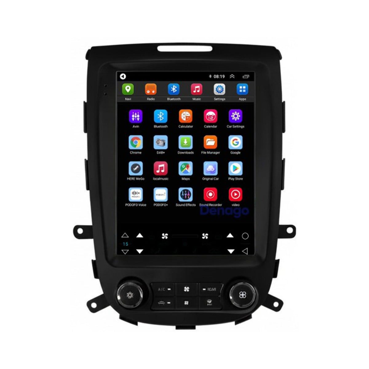 Denago DNG-A439 multimediasysteem voor Hyundai Santa Fe 2 (2006–2012), afbeelding 5