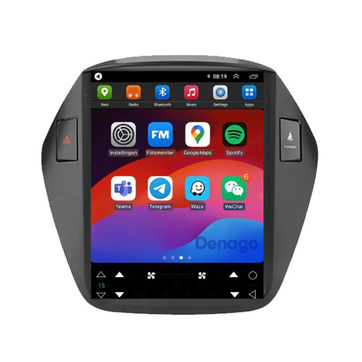 Denago DNG-A416 multimediasysteem voor Hyundai ix35 (2009–2015)