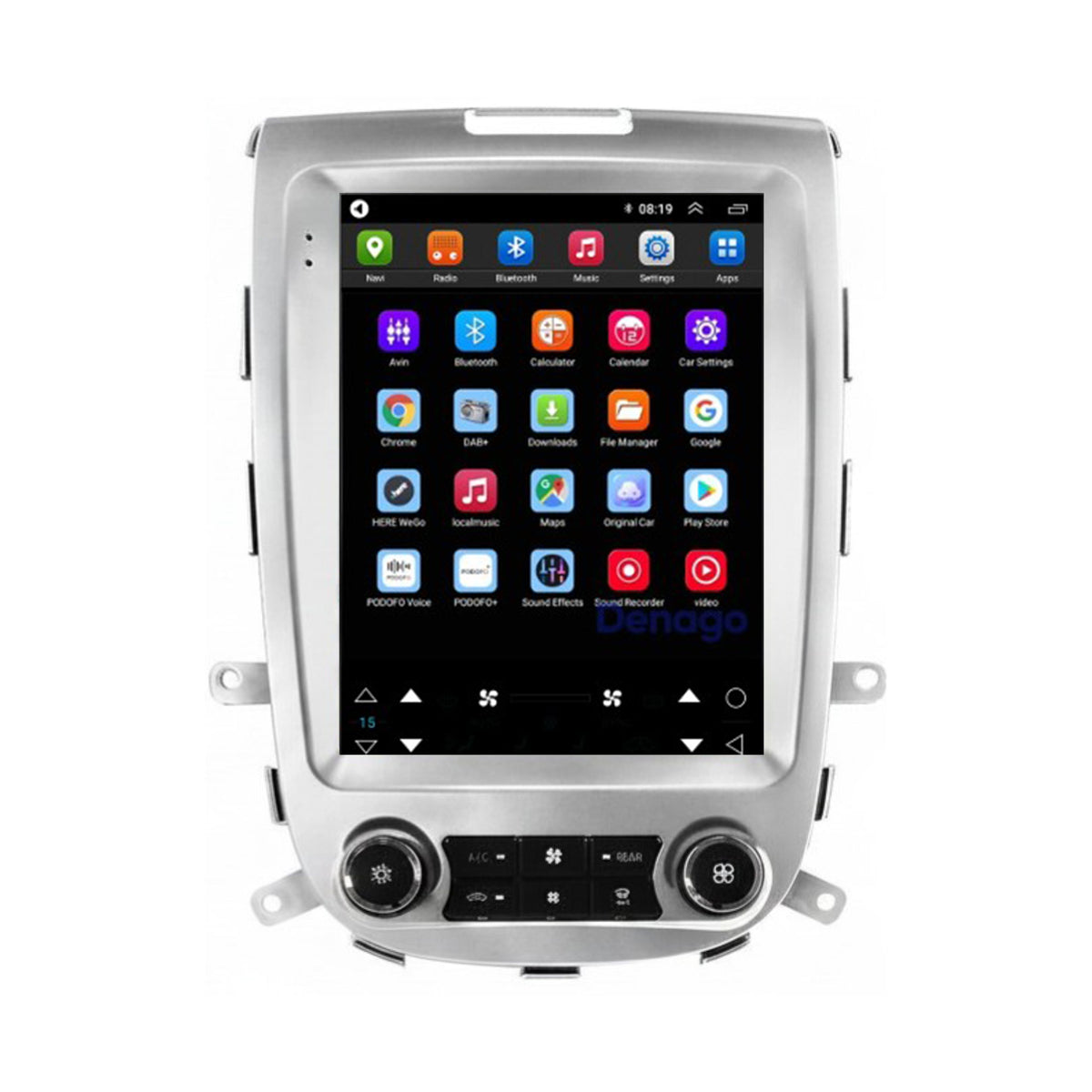 Denago DNG-A440 multimediasysteem voor Hyundai Santa Fe 2 (2006–2012), afbeelding 5