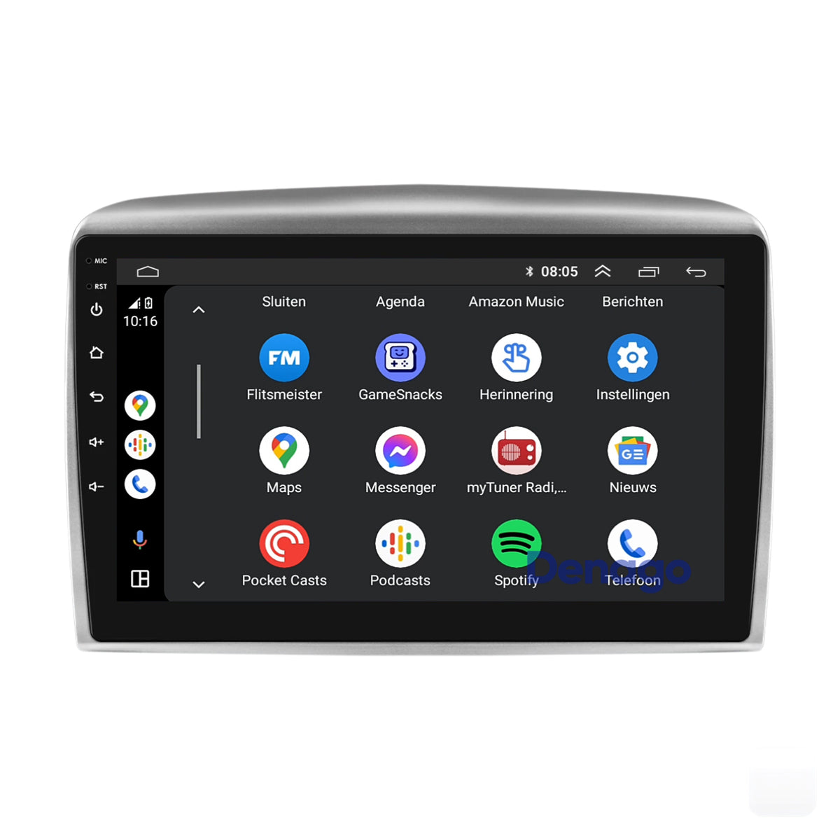 Denago DNG-A465 multimediasysteem voor Lancia Ypsilon (2006–2011), afbeelding 3