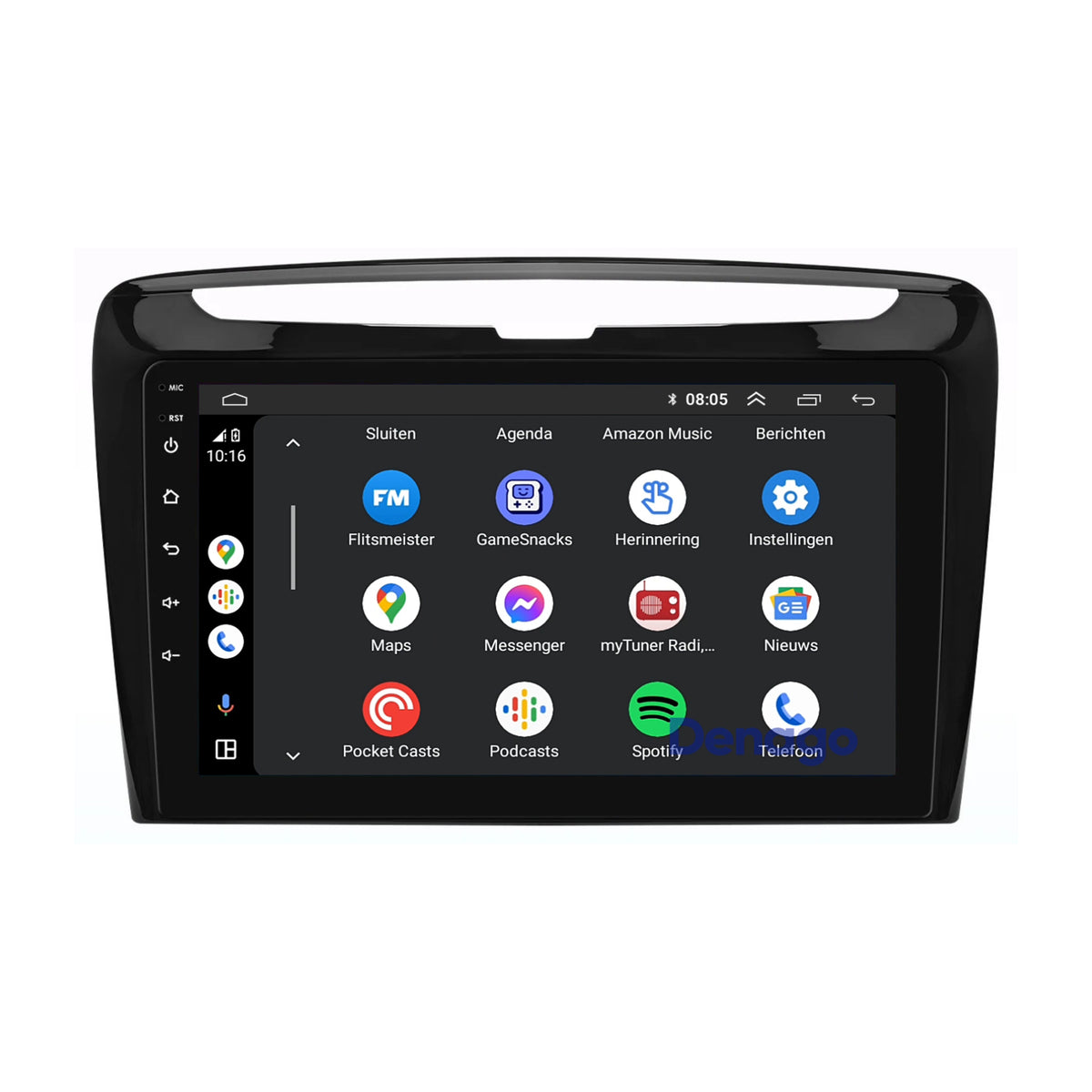 Denago DNG-A445 multimediasysteem voor Lancia Ypsilon (2011–2020), afbeelding 3