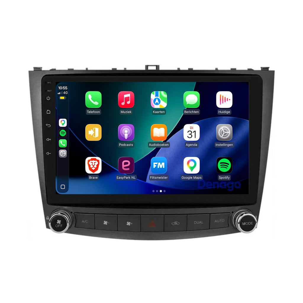 Denago DNG-A479 multimediasysteem voor Lexus IS (2006–2012)