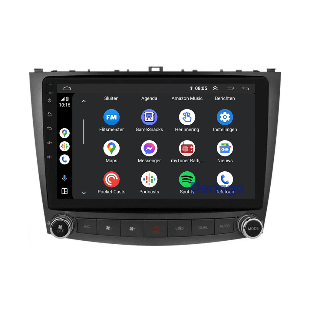 Denago DNG-A479 multimediasysteem voor Lexus IS (2006–2012), afbeelding 3