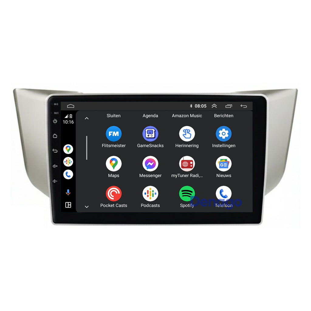 Denago DNG-A480 multimediasysteem voor Lexus RX (2003–2009), afbeelding 3