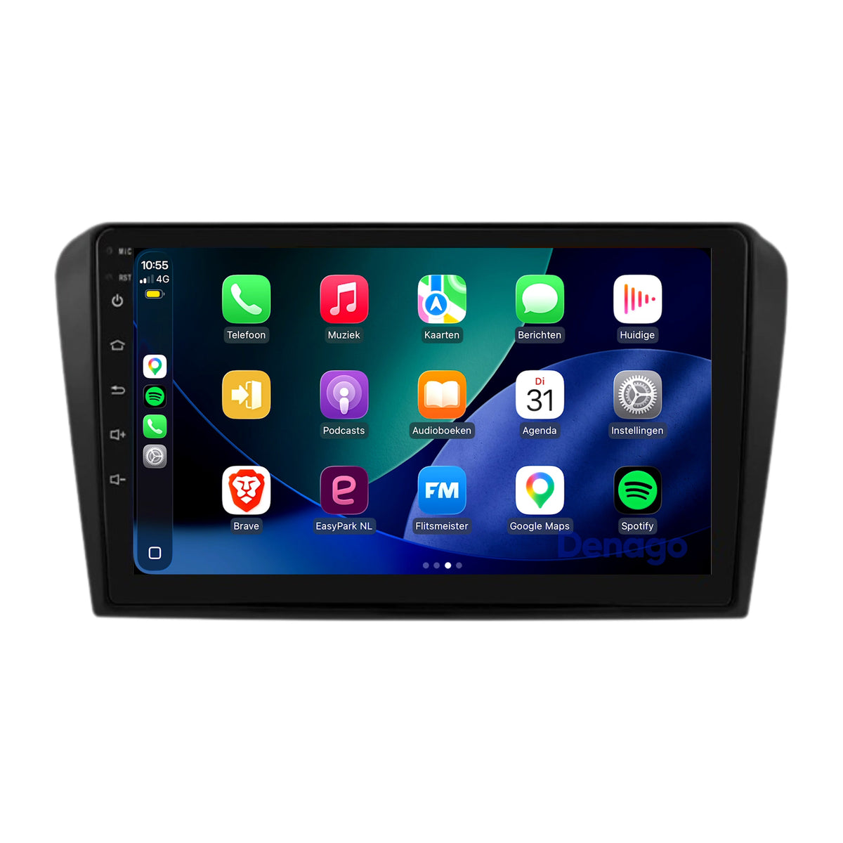 Denago DNG-A467 multimediasysteem voor Mazda 3 (2003–2009)