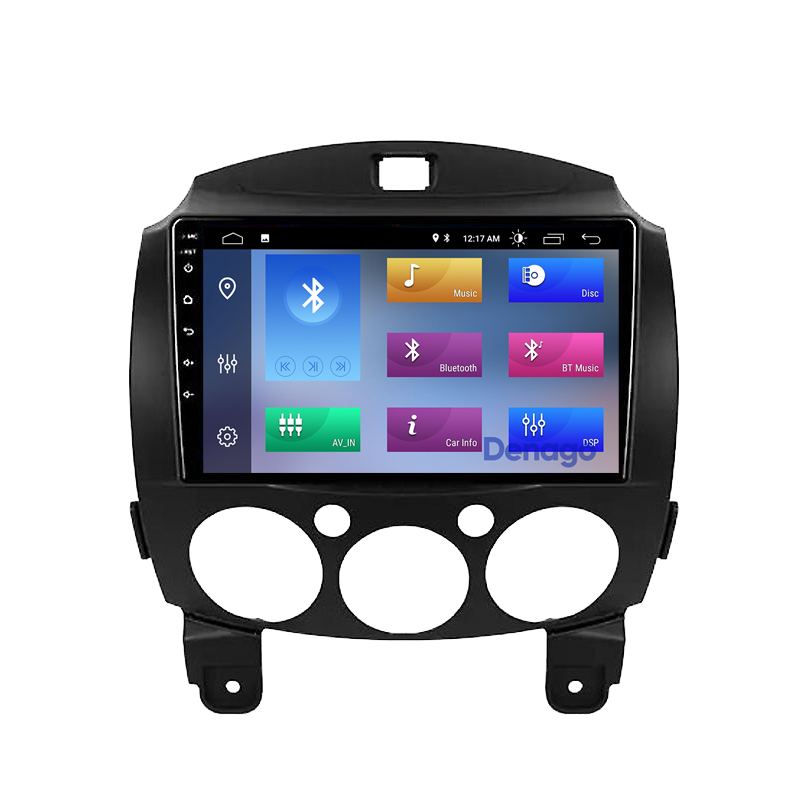 Denago DNG-A26 multimediasysteem voor Mazda 2 (2008–2014), afbeelding 6