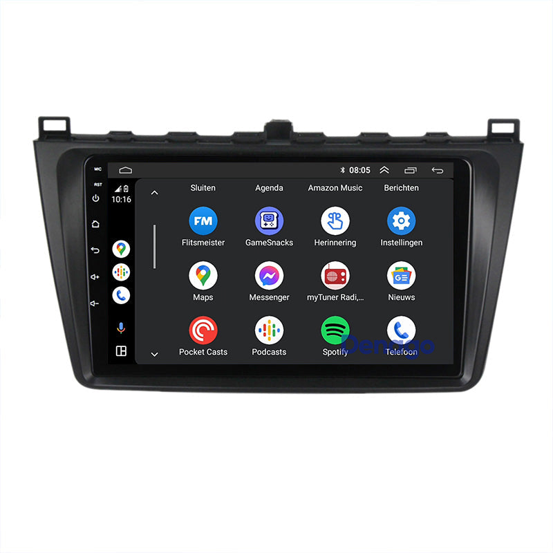 Denago DNG-A391 multimediasysteem voor Mazda 6 (2008–2012), afbeelding 4