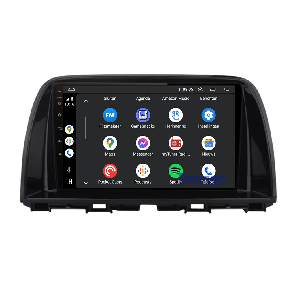 Denago DNG-A343 multimediasysteem voor Mazda 6 (2012–2015), afbeelding 3