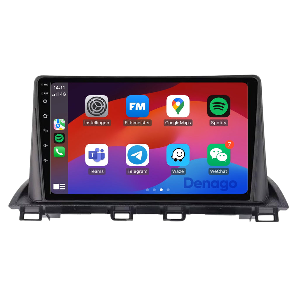 Denago DNG-A386 multimediasysteem voor Mazda 3 (2013–2017)