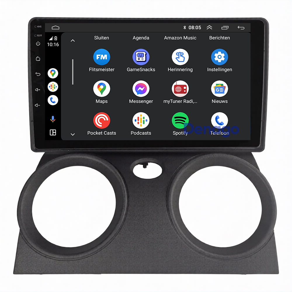 Denago DNG-A389 multimediasysteem voor Mitsubishi Colt (2004–2008), afbeelding 3