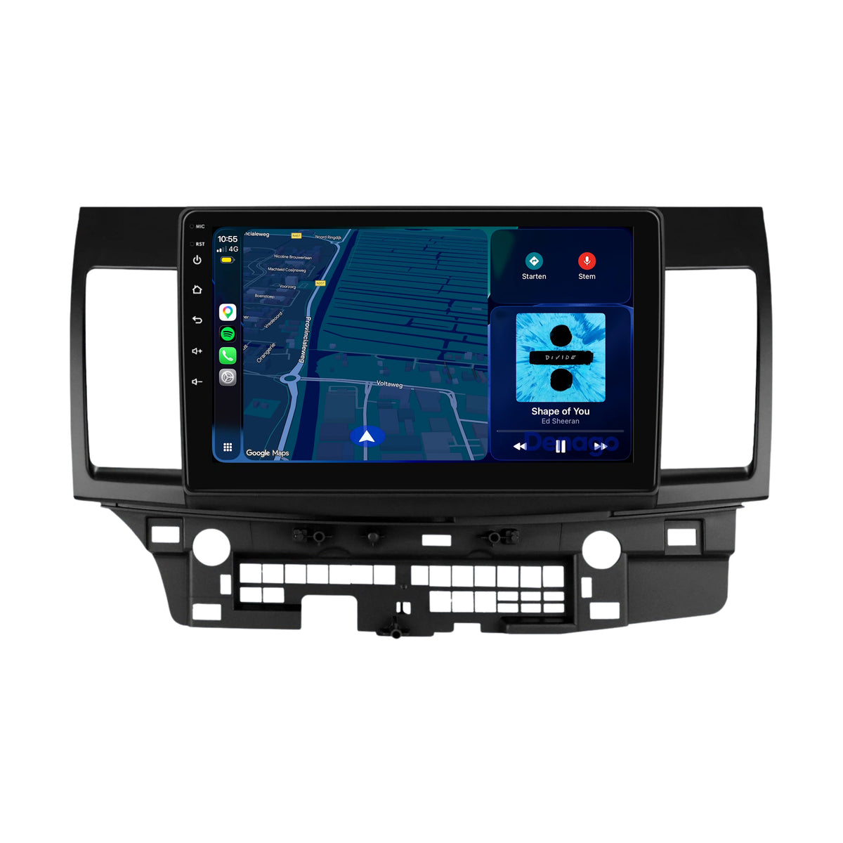 Denago DNG-A460 multimediasysteem voor Mitsubishi Lancer CY (2008–2012), afbeelding 4