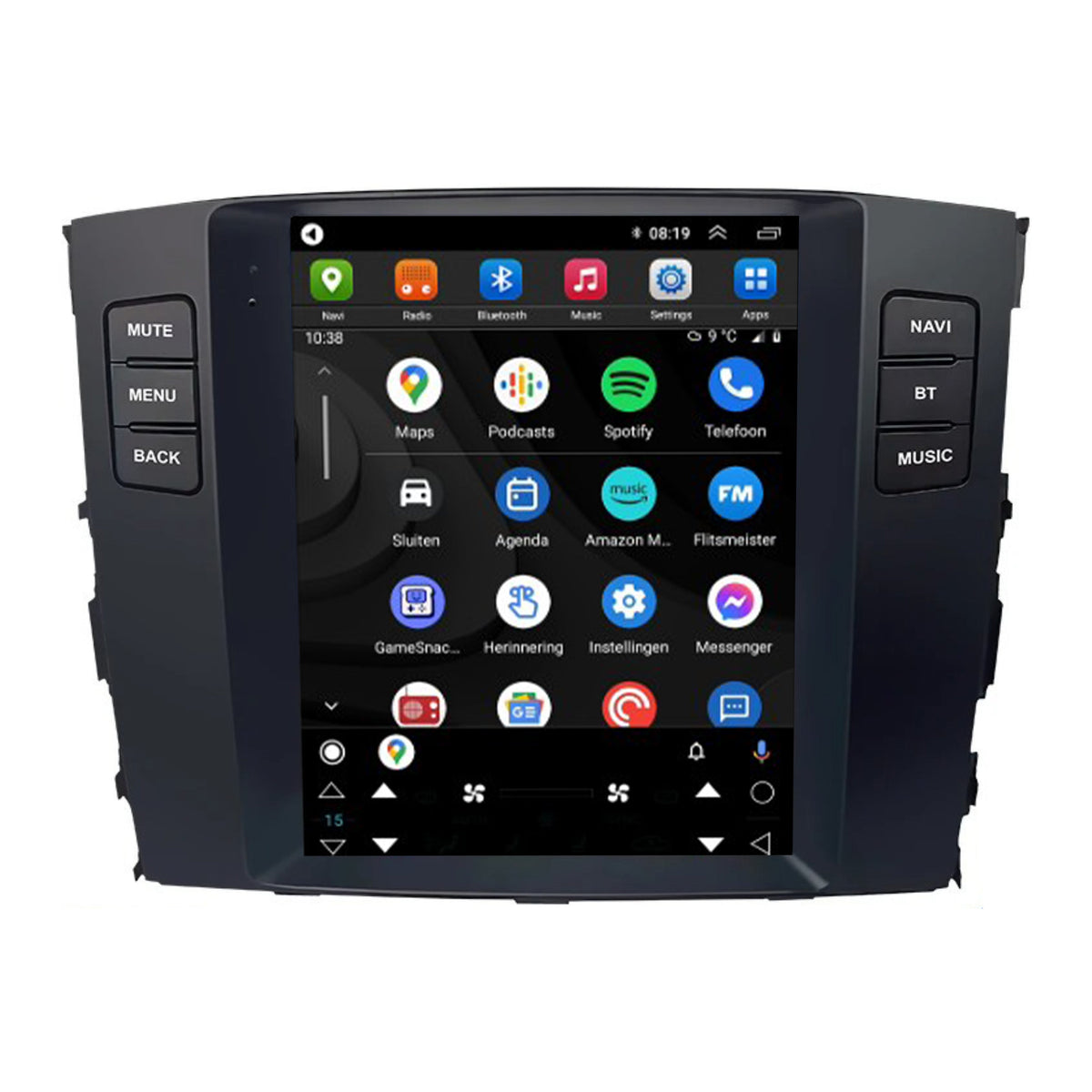 Denago DNG-A414 multimediasysteem voor Mitsubishi Pajero (2006–2014), afbeelding 3