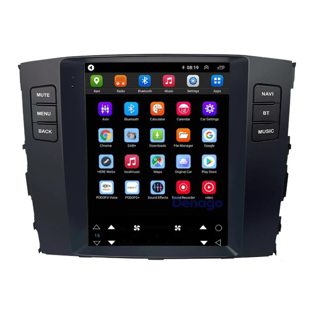Denago DNG-A414 multimediasysteem voor Mitsubishi Pajero (2006–2014), afbeelding 5