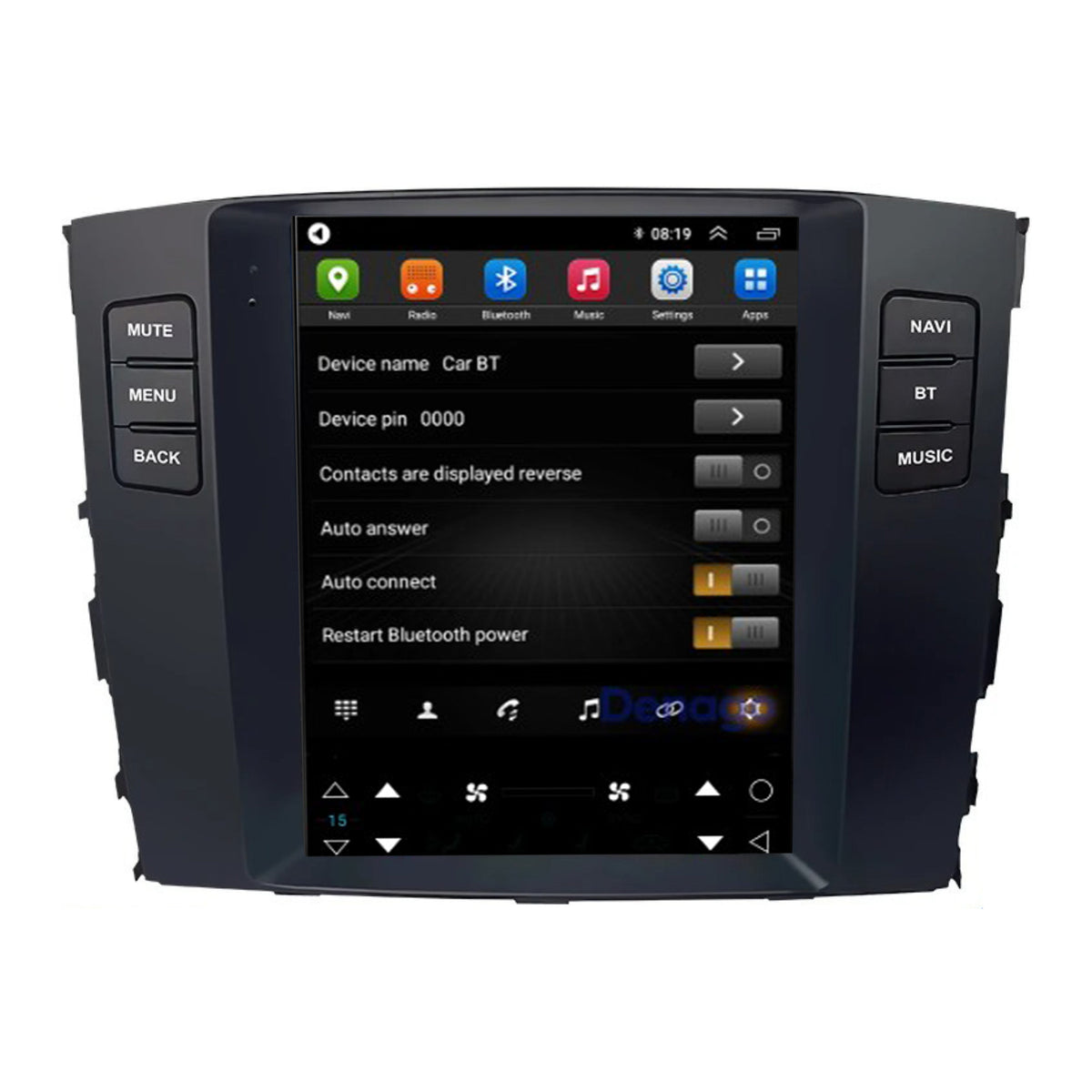 Denago DNG-A414 multimediasysteem voor Mitsubishi Pajero (2006–2014), afbeelding 6