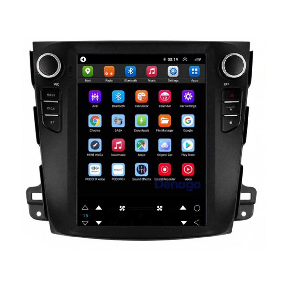 Denago DNG-A413 multimediasysteem voor Mitsubishi Outlander (2008–2012), afbeelding 5
