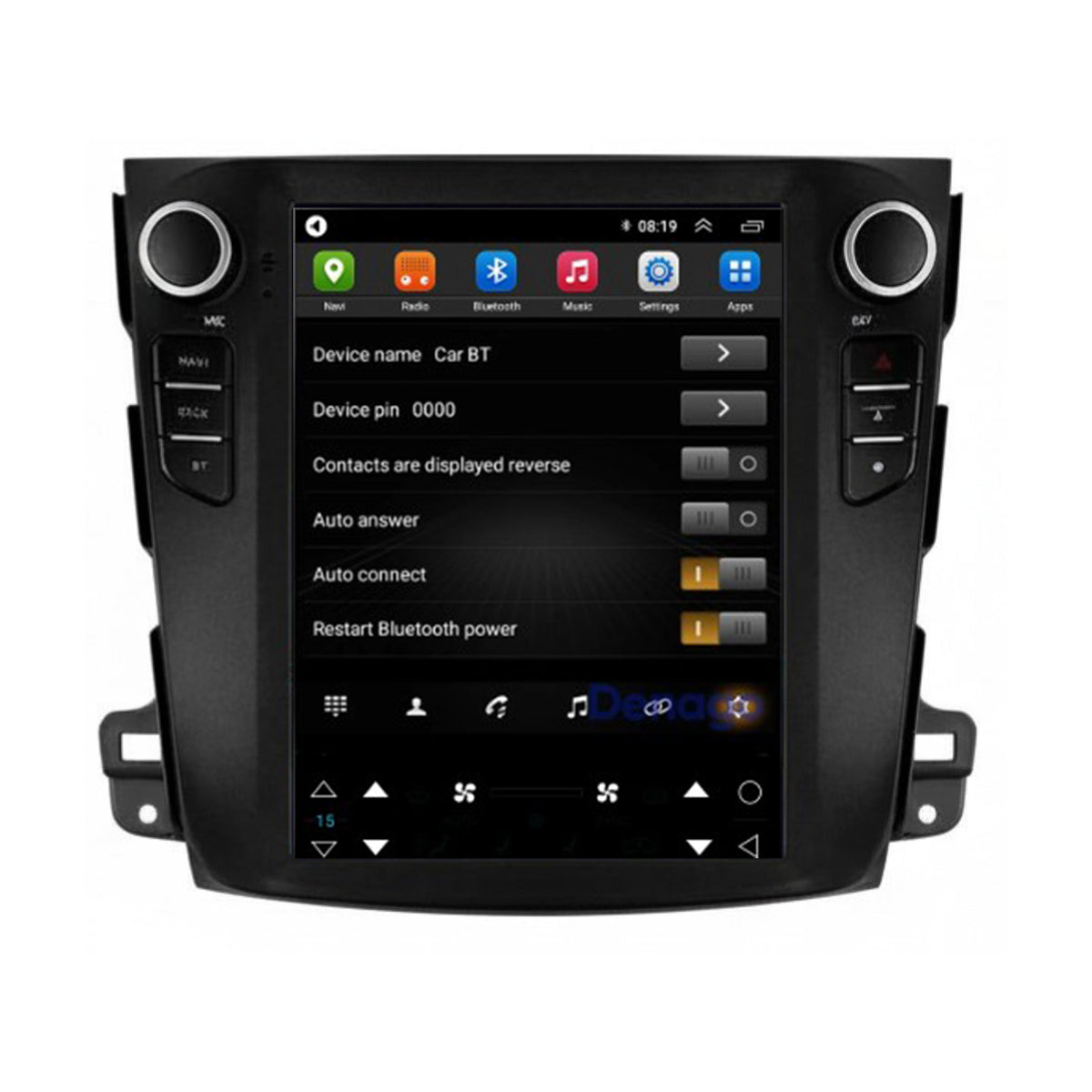 Denago DNG-A413 multimediasysteem voor Mitsubishi Outlander (2008–2012), afbeelding 6