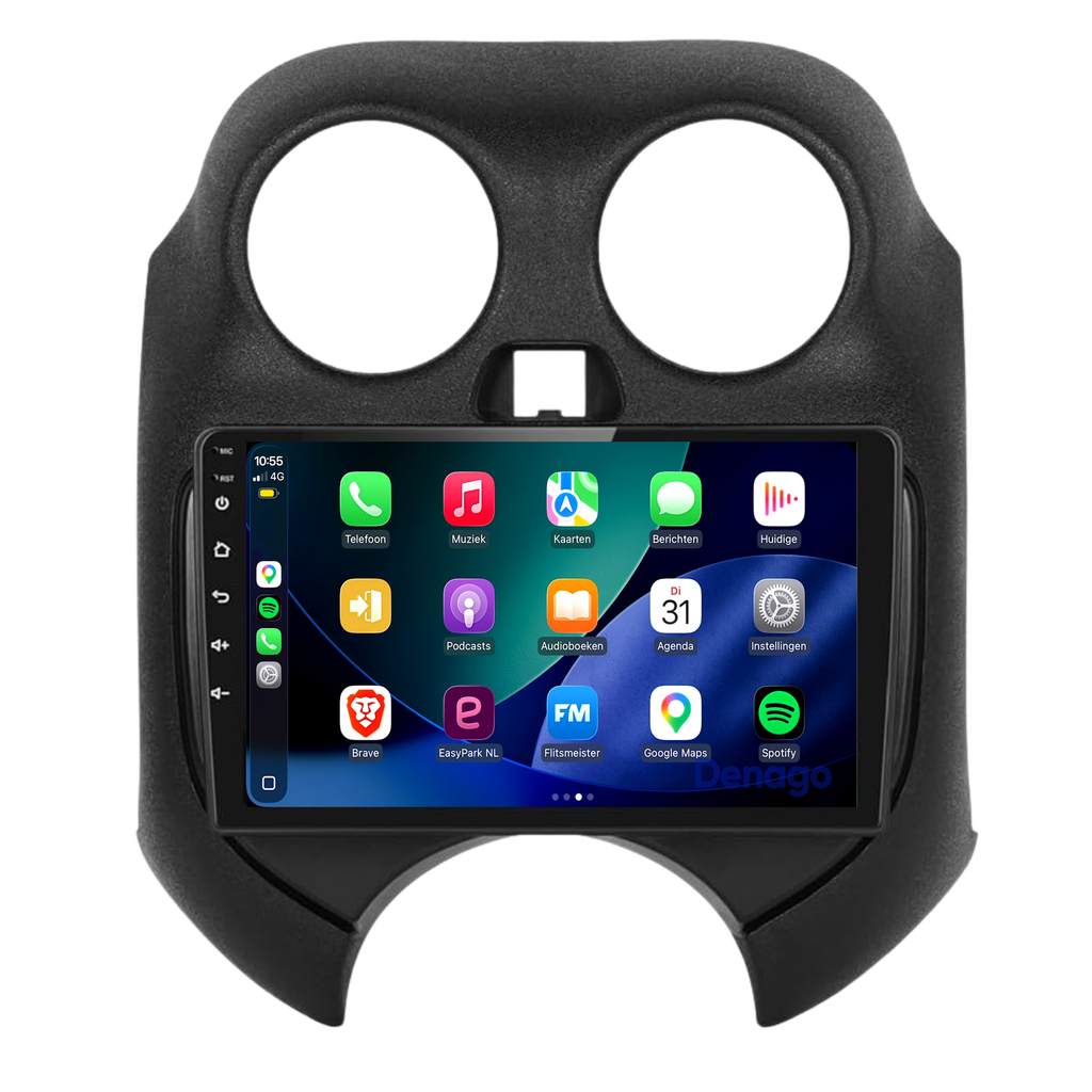 Denago DNG-A403 multimediasysteem voor Nissan Micra (2011–2016)