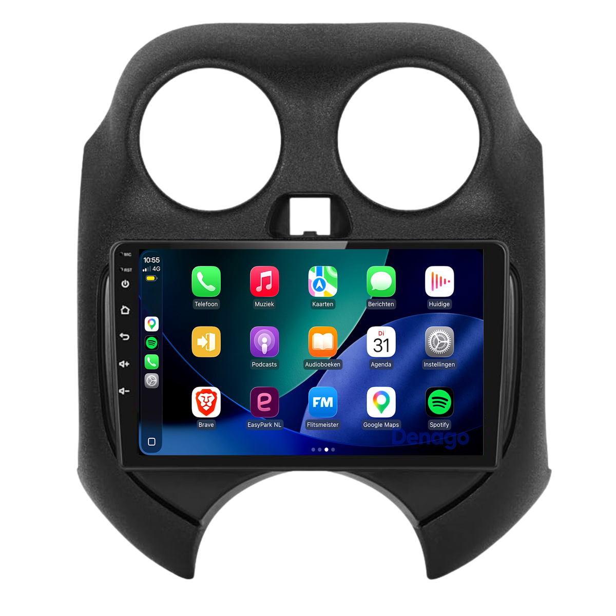 Denago DNG-A403 multimediasysteem voor Nissan Micra (2011–2016)