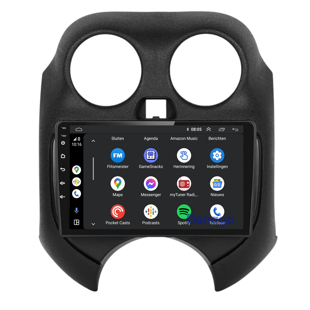 Denago DNG-A403 multimediasysteem voor Nissan Micra (2011–2016), afbeelding 3