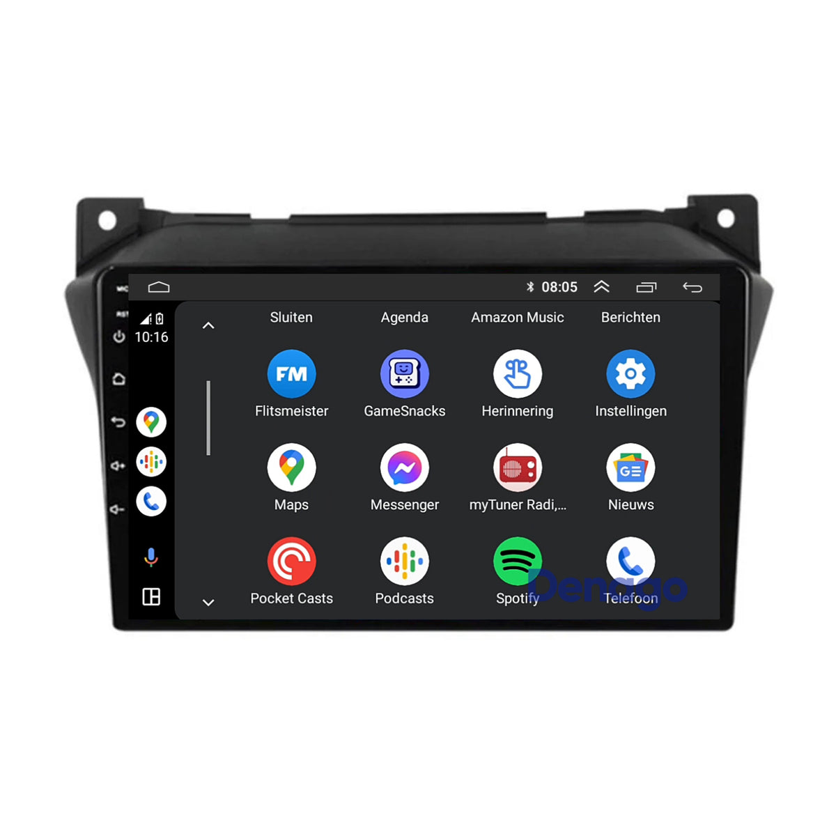 Denago DNG-A340 multimediasysteem voor Nissan Pixo (2003–2013), afbeelding 3