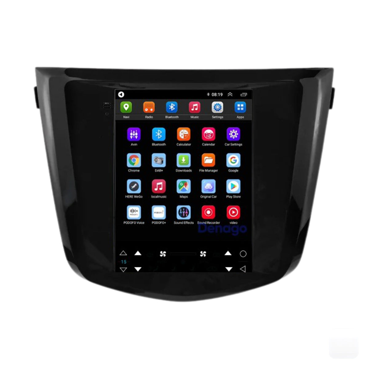 Denago DNG-A461 multimediasysteem voor Nissan Qashqai (2014–2021), afbeelding 5