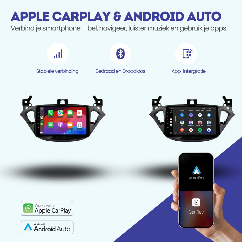 Denago DNG-A43 multimediasysteem voor Opel Corsa (2014–2019), afbeelding 2