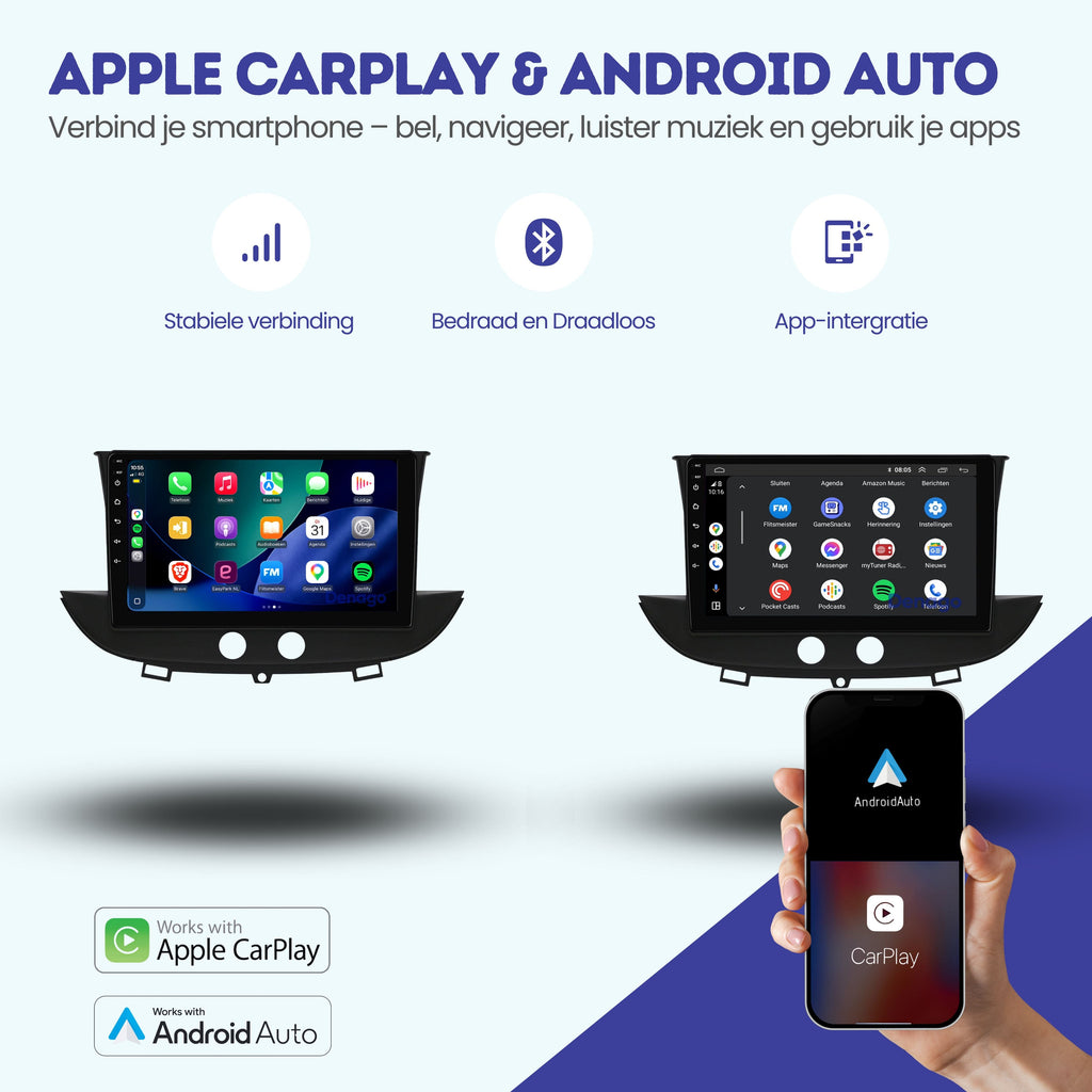 Denago DNG-A463 multimediasysteem voor Opel Grandland X (2016–2020), afbeelding 2