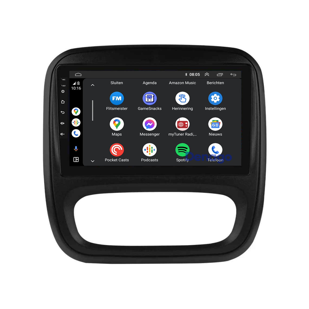 Denago DNG-A494 multimediasysteem voor Renault Trafic 3 (2014–2021), afbeelding 3
