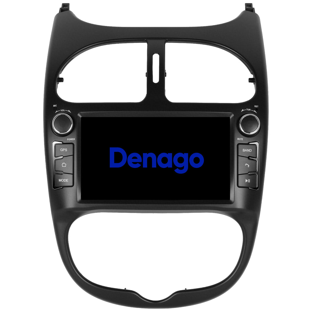 Denago DNG-6447 multimediasysteem voor Peugeot 206 (2000–2008), afbeelding 8