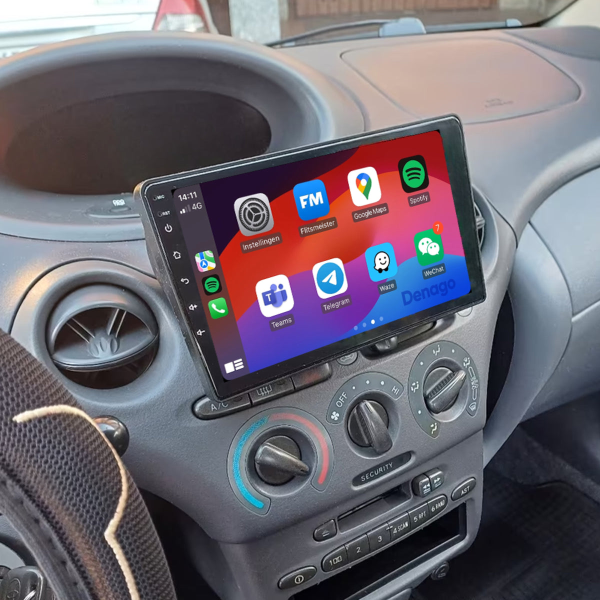 Denago DNG-A350 multimediasysteem voor Toyota Yaris (1999–2005), afbeelding 8