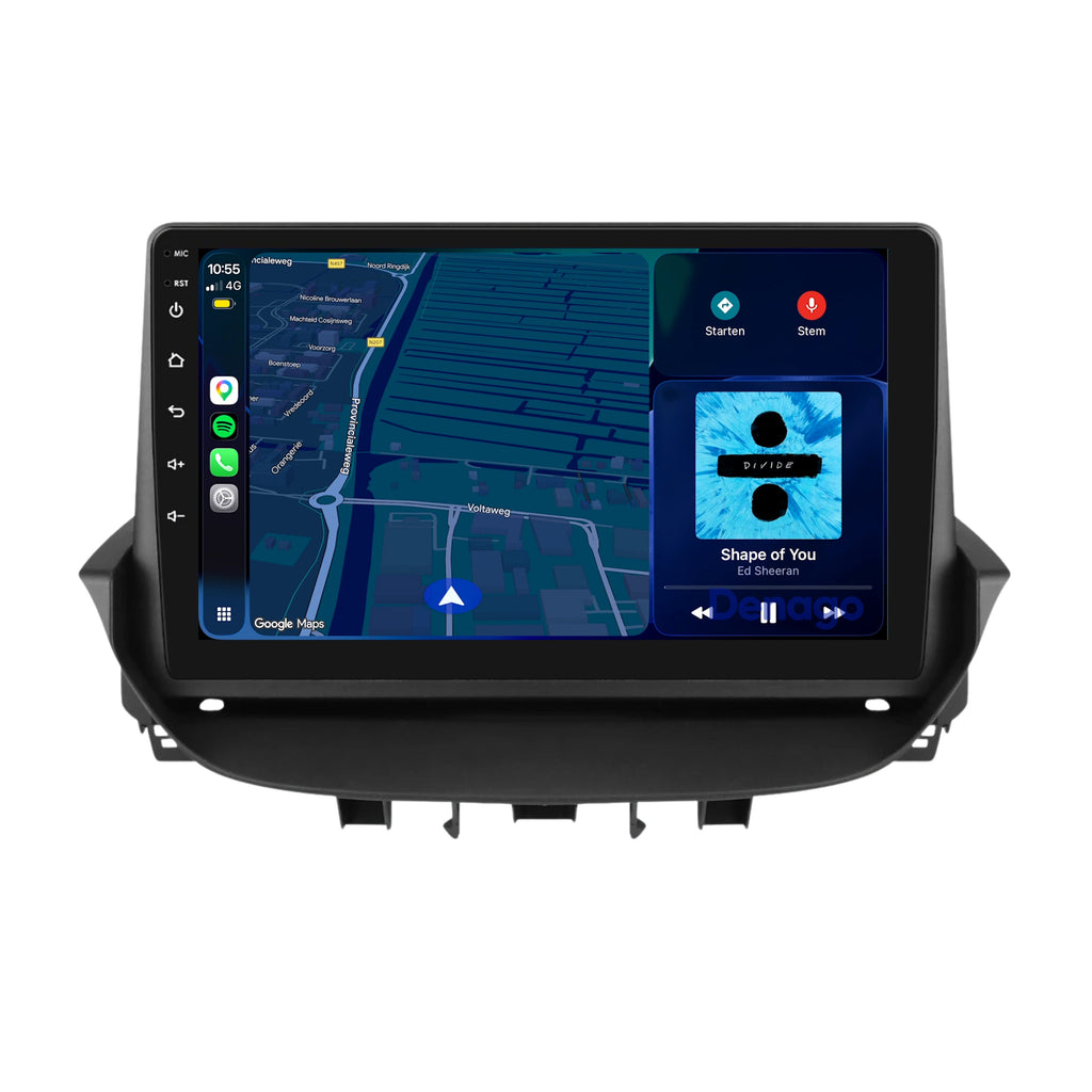 Denago DNG-A434 multimediasysteem voor Renault Laguna 2 (2001–2007), afbeelding 4