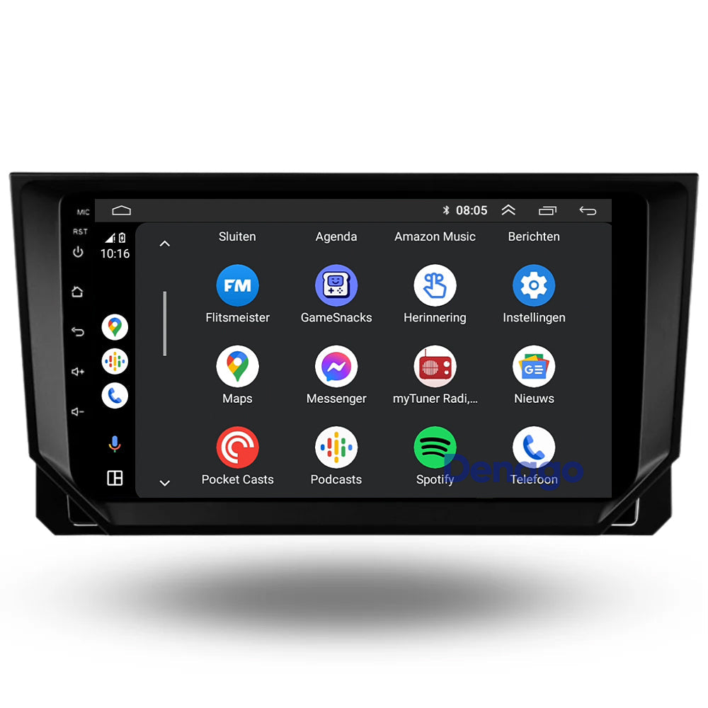 Denago DNG-A404 multimediasysteem voor Seat Ibiza (2018–2026), afbeelding 3