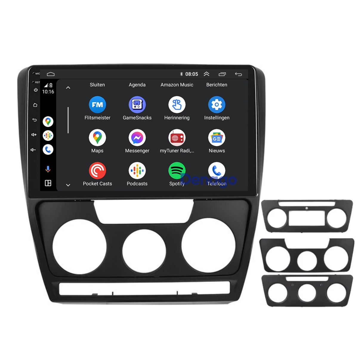 Denago DNG-A282 multimediasysteem voor Škoda Octavia (2007–2012), afbeelding 3